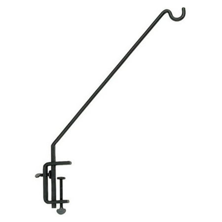 Achla Designs Straight Arm Rail Mount Hanging Basket Pole