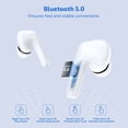 thumbnail image 4 of TWS Earphones Wireless for Samsung Galaxy A05/A13 5G/A14 5G/A23 5G/A33 5G/A53 5G/A73 5G - Earbuds Headphones True Stereo Headset Hands-free Mic Charging Case, 4 of 6
