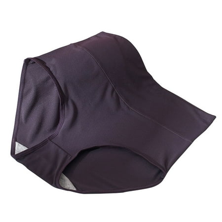 

PERZOE Women Panties Women Panties Seamless Breathable High Waisted Solid Color Plus Size Protective Moisture Wicking Stretchy Ladies Briefs Underpants Underwear Daily Wear