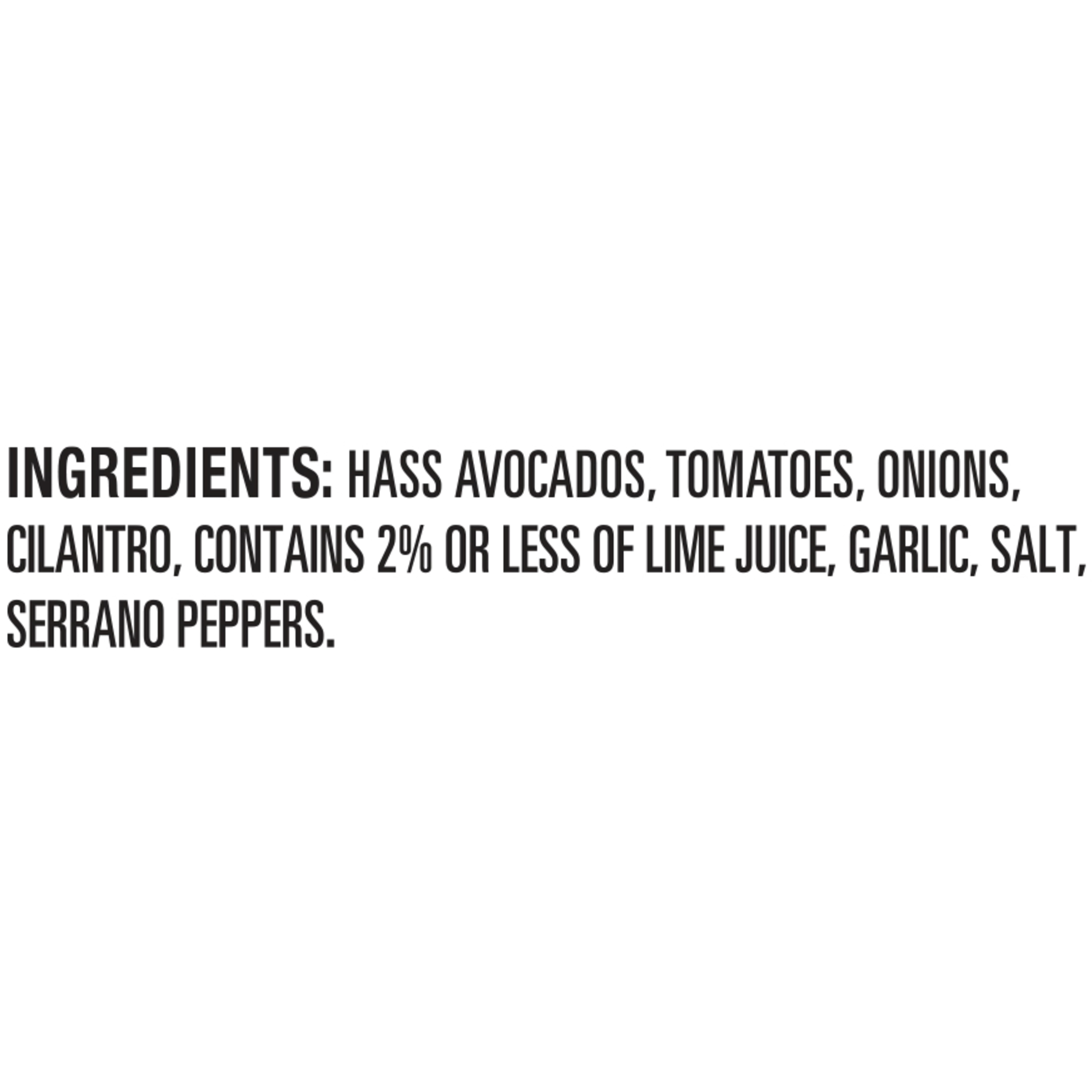 Wholly Guacamole Spicy Homestyle Guacamole Minis, Spread, 2 oz 6 Ct Plastic Cup