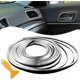 thumbnail image 1 of Car Interior Trim Strips - 10M Universal Car Gap Fillers Automobile Line Decorative Accessories DIY Flexible Strip Garnish Accessory (Silver), 1 of 3