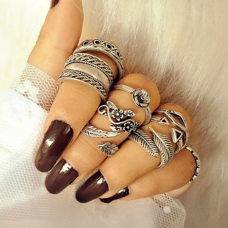 Bohemian 2024 vintage rings