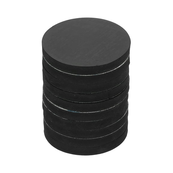 Non Slip Furniture Pads 2" (50mm x 5mm), 16 Pcs Adhesive Backed Round Rubber Feet Anti-Scratch Rubber Furniture Grippers for Hardwood Floor Electronics Bed Drawers DIY