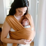 Moby Wrap Evolution Baby Wrap Carrier in Caramel