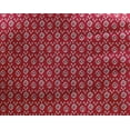 thumbnail image 4 of oneOone Georgette Viscose Red Fabric Geometric Bandhani Craft Projects Decor Fabric Printed By The Yard 42 Inch Wide, 4 of 4