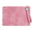 thumbnail image 5 of JAHH Womens Oversized Clutch Bag 100pcs Large PU Leather Pouch Evening Handbags Envelope Purse with Wristlet Shoulder Fashion Solid Color Clutch Leather Ladies Envelope Dinner Bags, 5 of 7