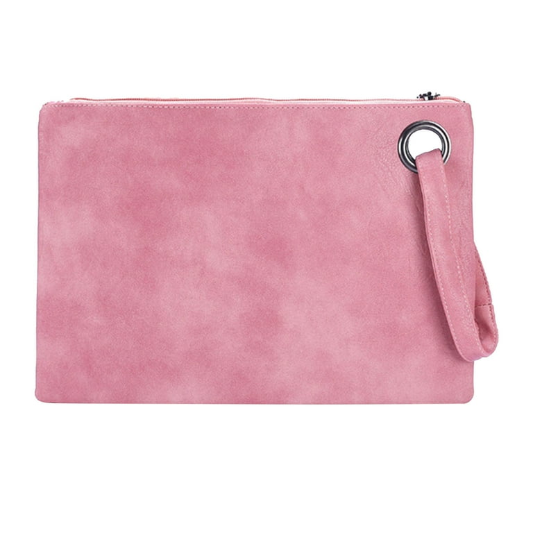 HOT Pink Large Evening Bags JAHH Womens Oversized Clutch