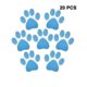 thumbnail image 1 of Non-slip Bathtub Stickers Adhesive Paw Print Anti-slip Appliques, 1 of 5