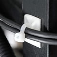 thumbnail image 3 of Soportes para cables XHF 3M, autoadhesivos, blancos, 100 unidades, 3 of 7
