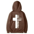 thumbnail image 5 of WILLBEST Sudaderas En Pareja Male Long Sleeve Hooded Sweatshirt Solid Color Back Print Sweatshirt Chica, 5 of 5