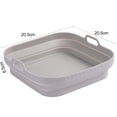 thumbnail image 3 of YAOMOBB AirFryer Liner High Temperature Resistant Baking Tray Basket Non square Folding Baking Pan Liner for Kitchen Supply, 3 of 7