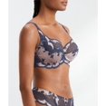 thumbnail image 3 of Panache Clara Full Cup Underwire Bra (7255),40FF,Navy/Pearl, 3 of 4