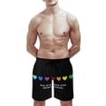 thumbnail image 6 of Undertale Mens Board Shorts Quick Dry Swim Trunk Lightweight Soft Swimsuit Bathing Suit for Boys 3XL, 6 of 8