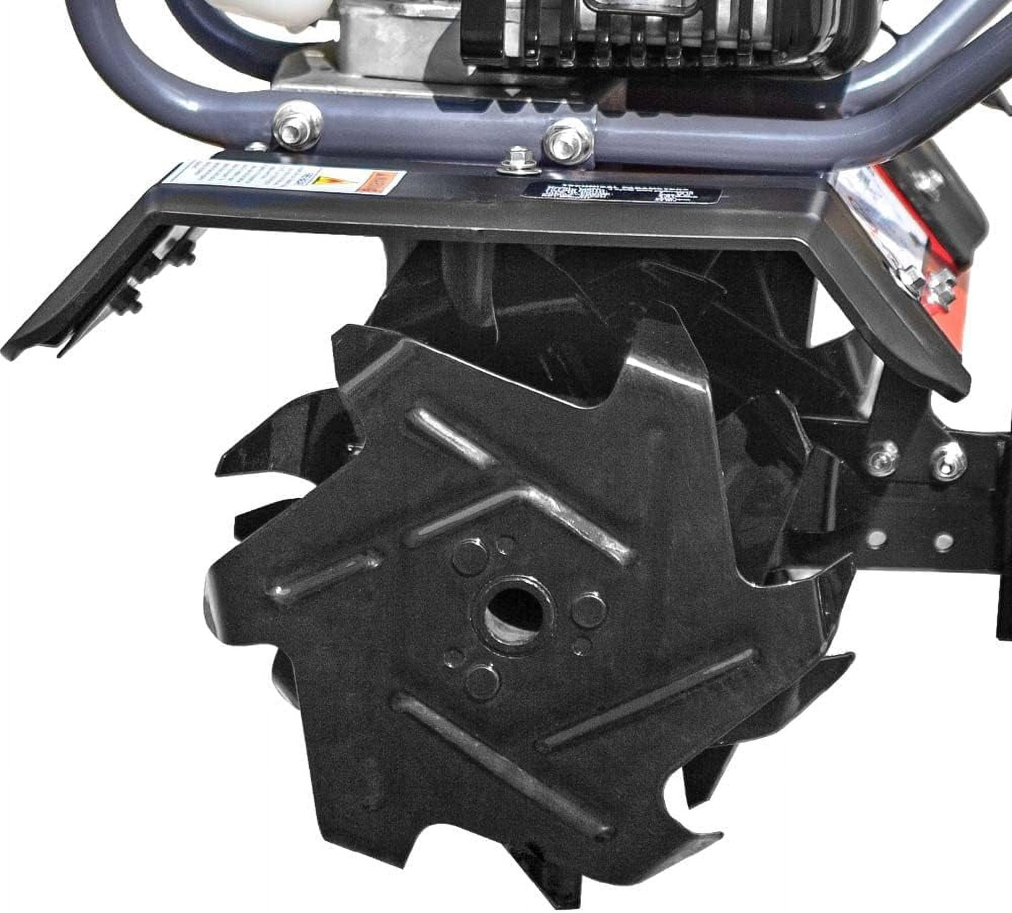 GardenTrax Multi-Function Tiller Gas Powered w/4-Cycle 40cc Mini Cultivator