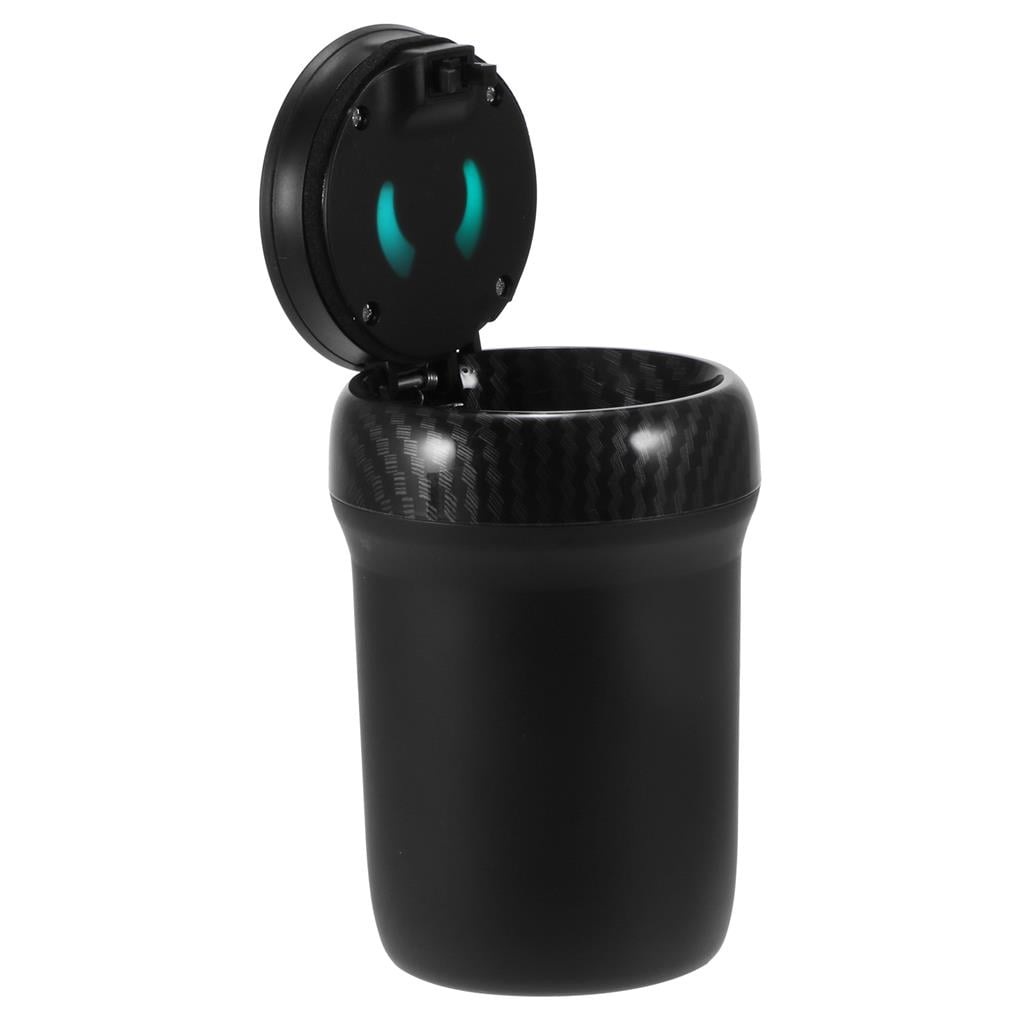 Portable Car Ashtray Creative Ashtray Box Mini Car Trash Can with Lid