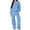 Blue, variant on Bow Sweatsuit Bow Matching Sweat Sets for Women Bow Sweatpants Set Sweat Suits for Womens 2 Piece Cute Pullover Sweatshirts Oversized Wide Leg Baggy Sweatpants With Pockets, Light Blue S