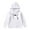 White, variant on AWZXDE Girls' Long Sleeve Printed Bow Tie Pullover Hoodie Soft Casual Sweatshirt for Kids and Toddlers White,13-14Years