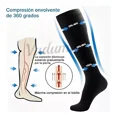 thumbnail image 3 of Calcetas Compresión Alivia Varices Y Circulación 6 Pares, 3 of 8