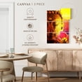 thumbnail image 4 of Elephant Stock Stunning Buddha Wall Art - Vertical Multi Panel Canvas - Living Room Wall Decor - Religion And Spirituality Multi Panel - Brown And Yellow Decor - 28" x 45", 4 of 4