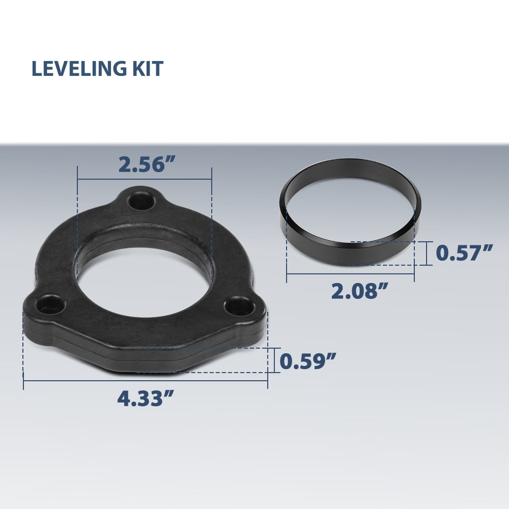 PIT66 Rough Country 2" Leveling Kit Fit for 2015-2022 Chevy Colorado/GMC Canyon - 922