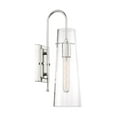 thumbnail image 2 of 60/6869 Nuvo Lighting Alondra-1 Light Wall Sconce in Traditional Style-4.75 Inches Wide by 17.25 Inches High-Polished Nickel Finish, 2 of 8