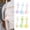 Beige, variant on Keychain Pendant Ergonomic Flower Design Key Ring Decorative Key Holder Car Door Backpack Bag Accessory