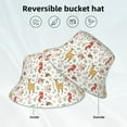 thumbnail image 2 of Fotbe Cute Little Animals Sombrero Tipo Pescador con Estampado – Sombrero de Sol de Algodón de Moda para Playa, Golf, Pesca, 2 of 6