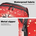 thumbnail image 4 of Seven Starred Ladybird Cable Organizer Waterproof Oxford Cloth Travel Case, PC Case, Cable Organizer Bag, Cable Organizer Desk, Electronic Digital Products Storage Case 5.9x9.44x3.14 in, 4 of 6