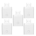 thumbnail image 1 of Riwcyla 5PCS 5V Wireless USB Smart Adapter Flexible and Portable Make USB Devices Smart via APP Voice Control Compatible with Home, 1 of 6