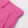 thumbnail image 7 of Tfken Toddler Child Girls Trousers Comfortable Straight Solid Color Pink Pants Size 9-10 Years, 7 of 7