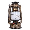 thumbnail image 2 of Lampe de Camping, Lanterne LED Portable Prise EU 110-240V Style Rétro pour Extérieur Noir, Bronze, 2 of 8