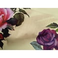 thumbnail image 4 of oneOone Organic Cotton Voile Fabric Leaves & Rose Watercolor Print Sewing Fabric BTY 42 Inch Wide, 4 of 4