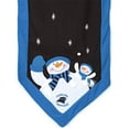 thumbnail image 1 of Carolina Panthers Table Runner 72x15 Snowman, 1 of 1