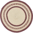 thumbnail image 3 of VHC Brands Dessous de Plat en Jute Potomac Tissé 15 Pouces Rond, 3 of 3