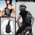thumbnail image 2 of New Carbon Fiber Streamline Anti-theft Sling Bag-USB Charging & Lock, Waterproof Cross Body Anti Theft Sport Shoulder Purse (Blue with Brown), 2 of 10