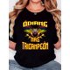 thumbnail image 1 of Women's T Shirts Summer Tops Simple Heart Graphic Shirts Sayings Short Sleeve Vacation Casual Blouse Thankful teeWomen's Retro Eagle Graphic T-Shirt, "Odiane Nis Trigampion" Print, Casual Comfort Fi, 1 of 7