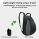 thumbnail image 3 of Sonducket Mochila para motocicleta, zapatillas de baloncesto plegables, bolsa de transporte de equipaje grande, contenedor a prueba de rasgaduras Envolturas para manijas de equipaje Tipo 1, 3 of 6