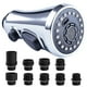 thumbnail image 1 of Cabezal rociador extraíble para grifo de cocina y lavabo Accesorios para grifo Cabezal con botón de bocina Adaptadores para cabezal de ducha con 9 funciones, 1 of 8