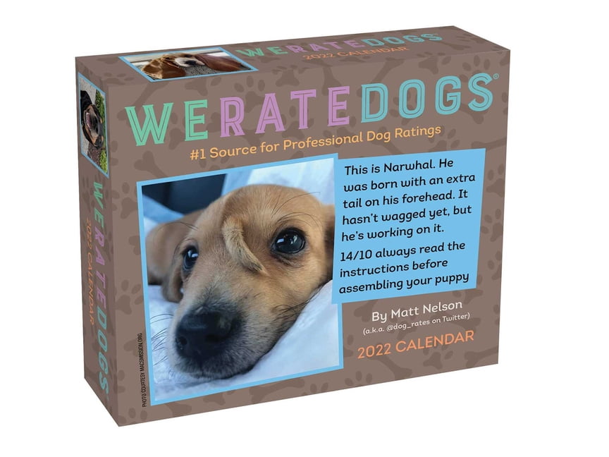 WeRateDogs 2022 Day-to-Day Calendar (Calendar) - Walmart.com WeRateDogs 2022 Day-to-Day Calendar (Calendar) - Walmart.com