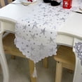 thumbnail image 1 of Boreal Craft Christmas Desktop Coffee Table Decorations White Bronzing Table Flag Scene Layout Props Restaurant Tablecloth Checke Tablecloth Oval Candy Cane Table Christmas Long Table Top Holiday, 1 of 5