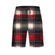 thumbnail image 4 of Mens Pantalones de Verano Ligero Casual Algodón Medio Pantalones Cortos, Ropa de Dormir de Color Sólido Y Pantalones de Vestuario, 4 of 8