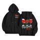 thumbnail image 1 of WILLBEST Sudadera de Mujer con Estampado de Letras, Sudadera con Capucha de Manga Larga y Bolsillos, Talla 48 Chica​​, 1 of 7