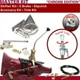 thumbnail image 1 of American Shifter  45RFE Shifter Kit Chrome 10 in. E Brake Cable Trim Kit Dipstick for EE905, 1 of 1