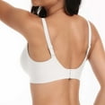thumbnail image 4 of COMVALUE Bras for Women No Underwire Full Coverage Wireless Seamless Bra (White, 4XL), 4 of 4