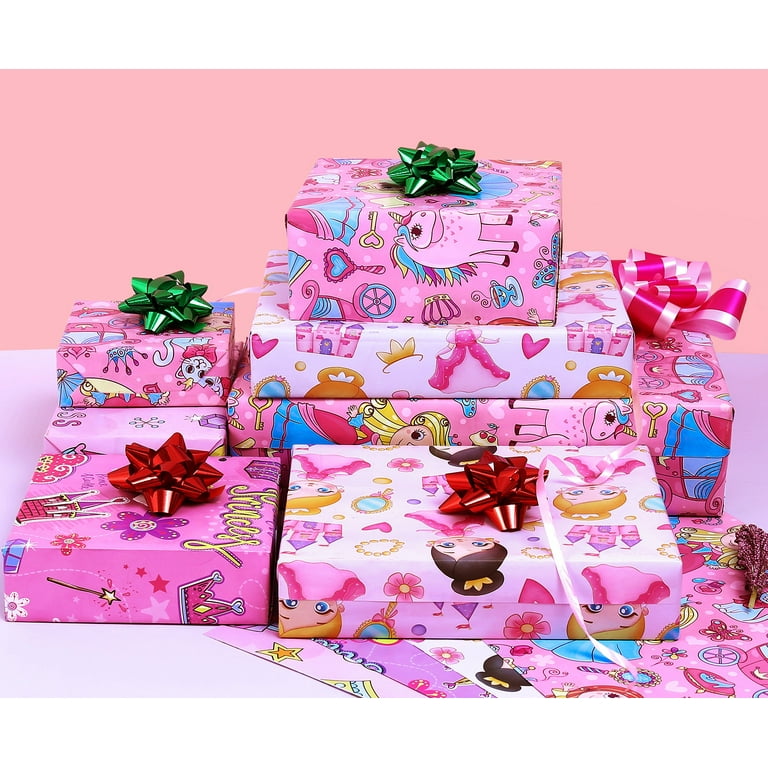 2 x SHEETS GOOD QUALITY FEMALE BIRTHDAY GIFT Wrap WRAPPING PAPER