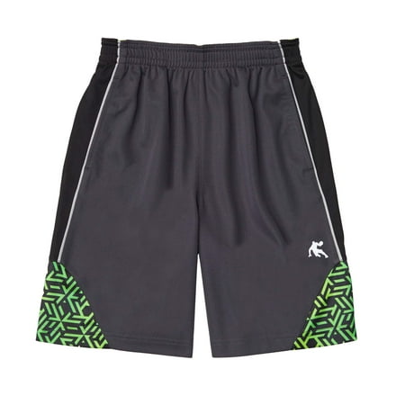 Boys' Polyester Mesh Conversion Basketball Gym & Workout Shorts