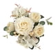 thumbnail image 2 of Flores artificiales para jarrón Arreglo floral Nupcial Sosteniendo Flores Tirando Ramo Ramo de boda para año Nuevo Graduación Decoración Regalo Blanco Colco Ramo de novia, 2 of 8