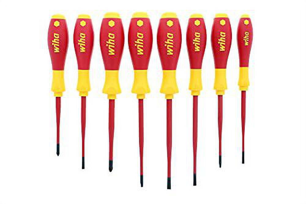Wiha Insulated Screwdriver Set, NmPcs8 32197