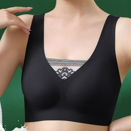 

MPWEGNP Bra For Women Front Closure Shaping Push Up Seamless Beauty Back Sports Comfy Bra