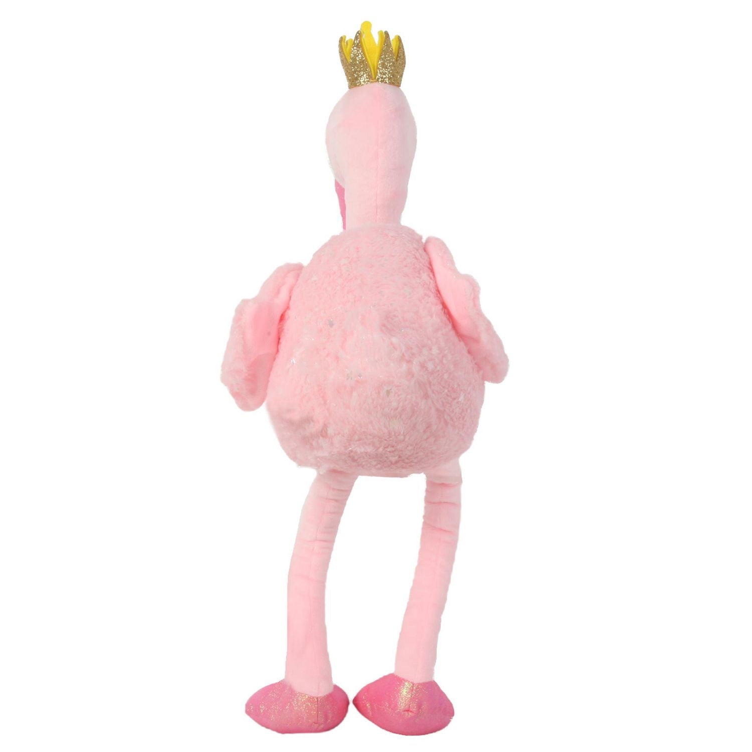 Way To Celebrate Valentine's Day 15" Flamingo With Crown Large Plush Animal